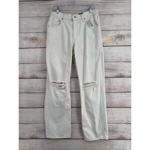 Levi's Silvertab‎ '94 Baggy Distressed Jeans Women's 31x31 White